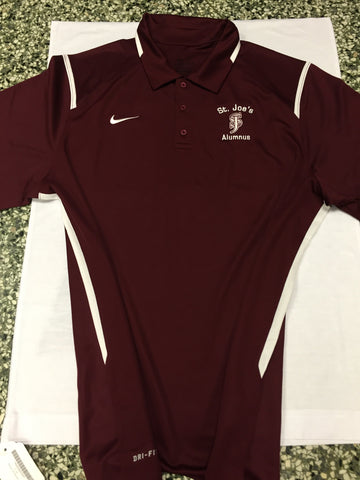 FINAL SALE - NO RETURNS: Nike ALUMNUS "Game Day" Dri-Fit Polo -(AVAILABLE IN SMALL ONLY) SALE!