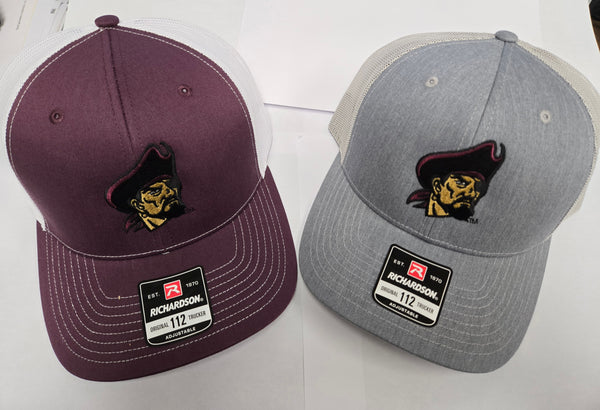 Snapback Trucker Hat-Maroon or Grey - NEW