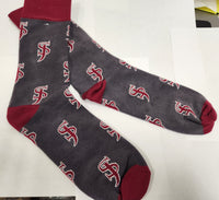 Socks - Dark Gray with "SJ"