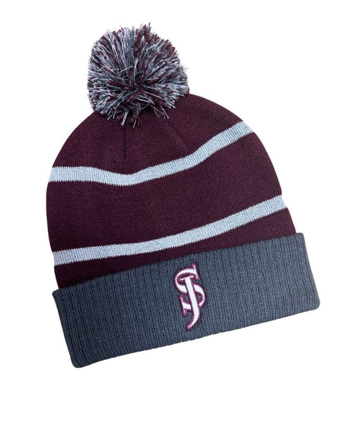 Classic Striped "SJ" Winter Beanie - IN STOCK NOW!