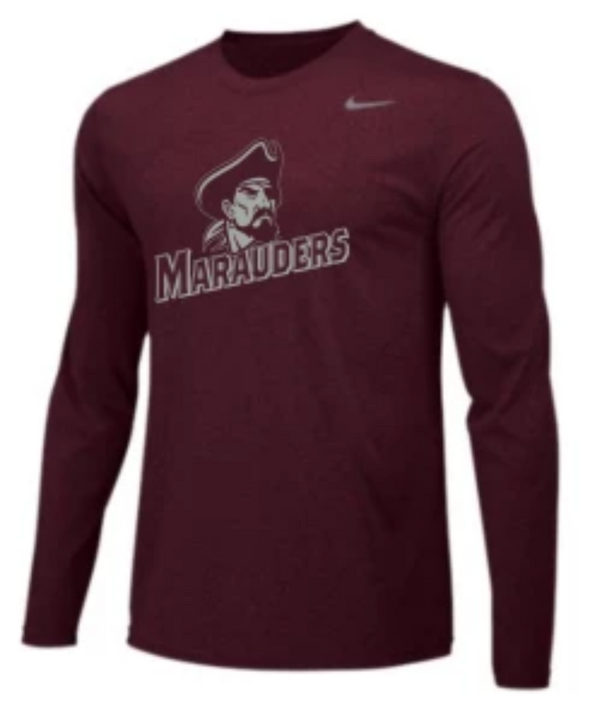 Nike or Under Armour Athletic Cut Long Sleeve Dri Fit T-Shirt