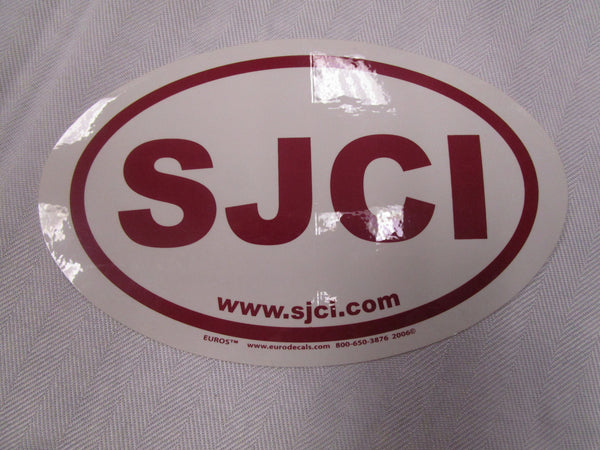 Oval Sticker - SJCI