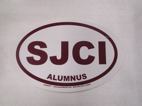 Oval Sticker - Alumnus
