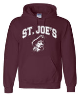 Gildan Hoodie Maroon - Marauder Head